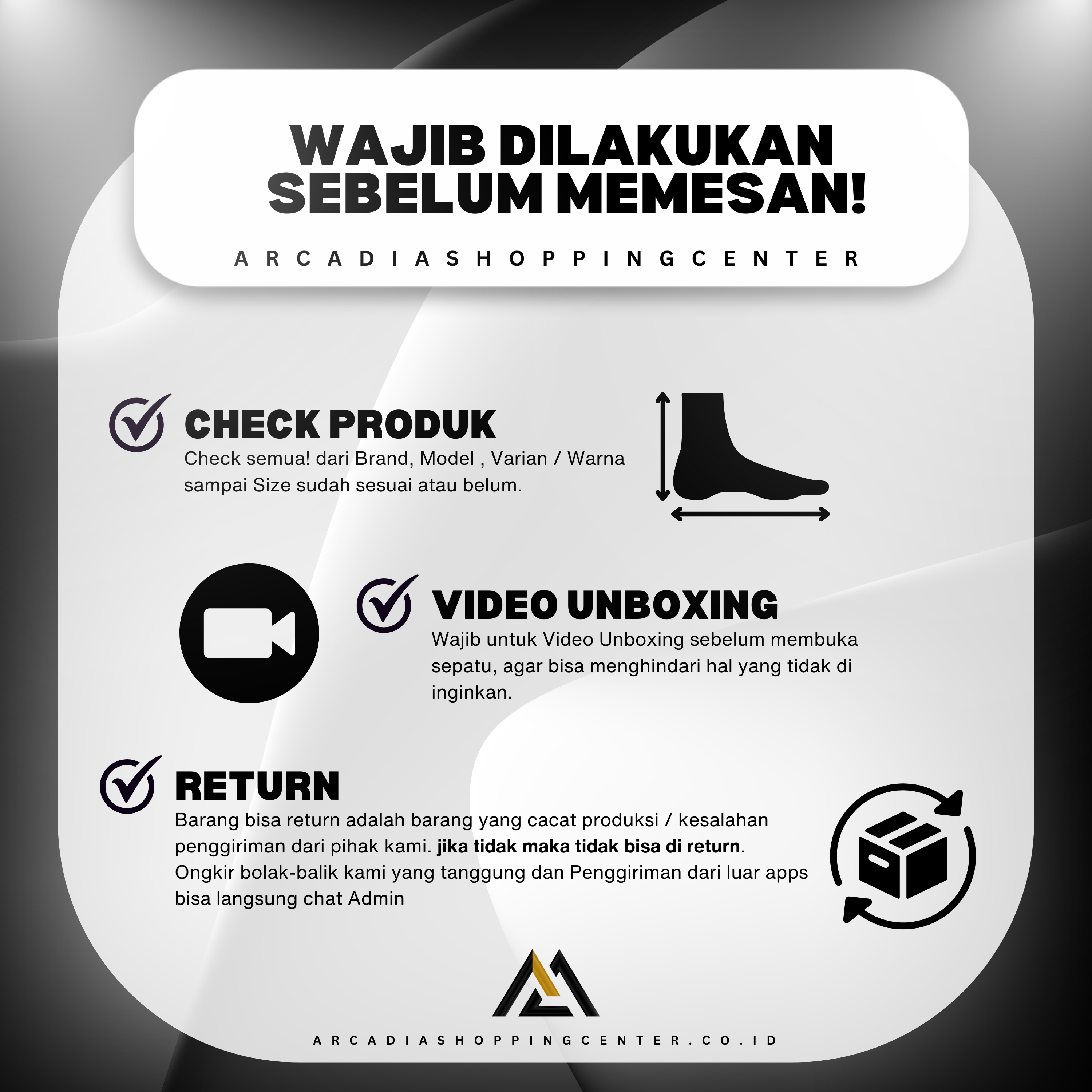 MARKETPLACE RULES ARCADIA web